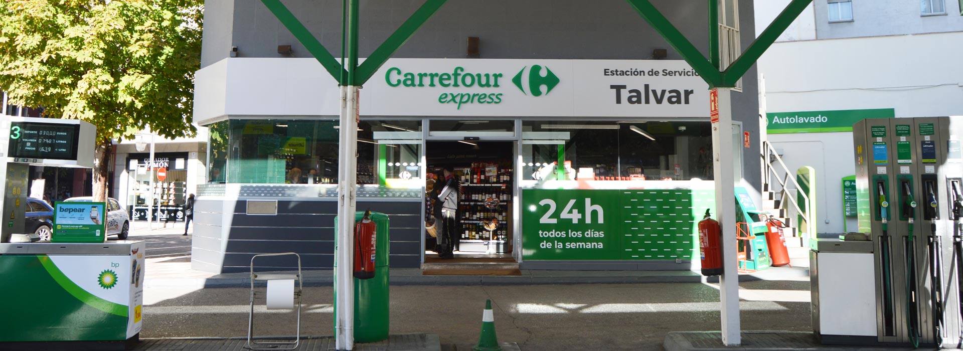 gasolinera bp talavera carrefour express 2