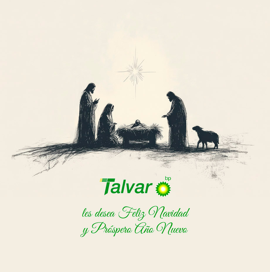 feliz navidad talvar gasolinera bp en talavera