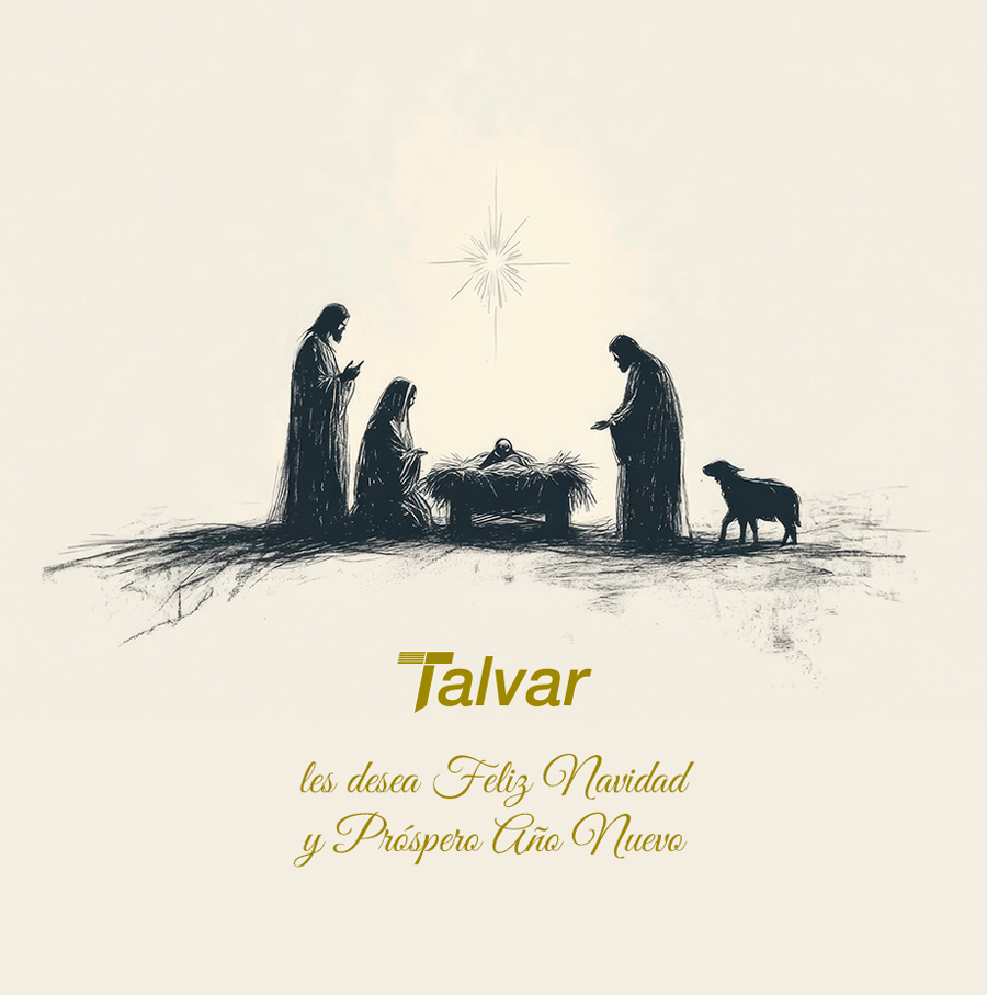 talvar feliz navidad