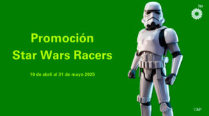 promocion en gasolinera bp star wars racers